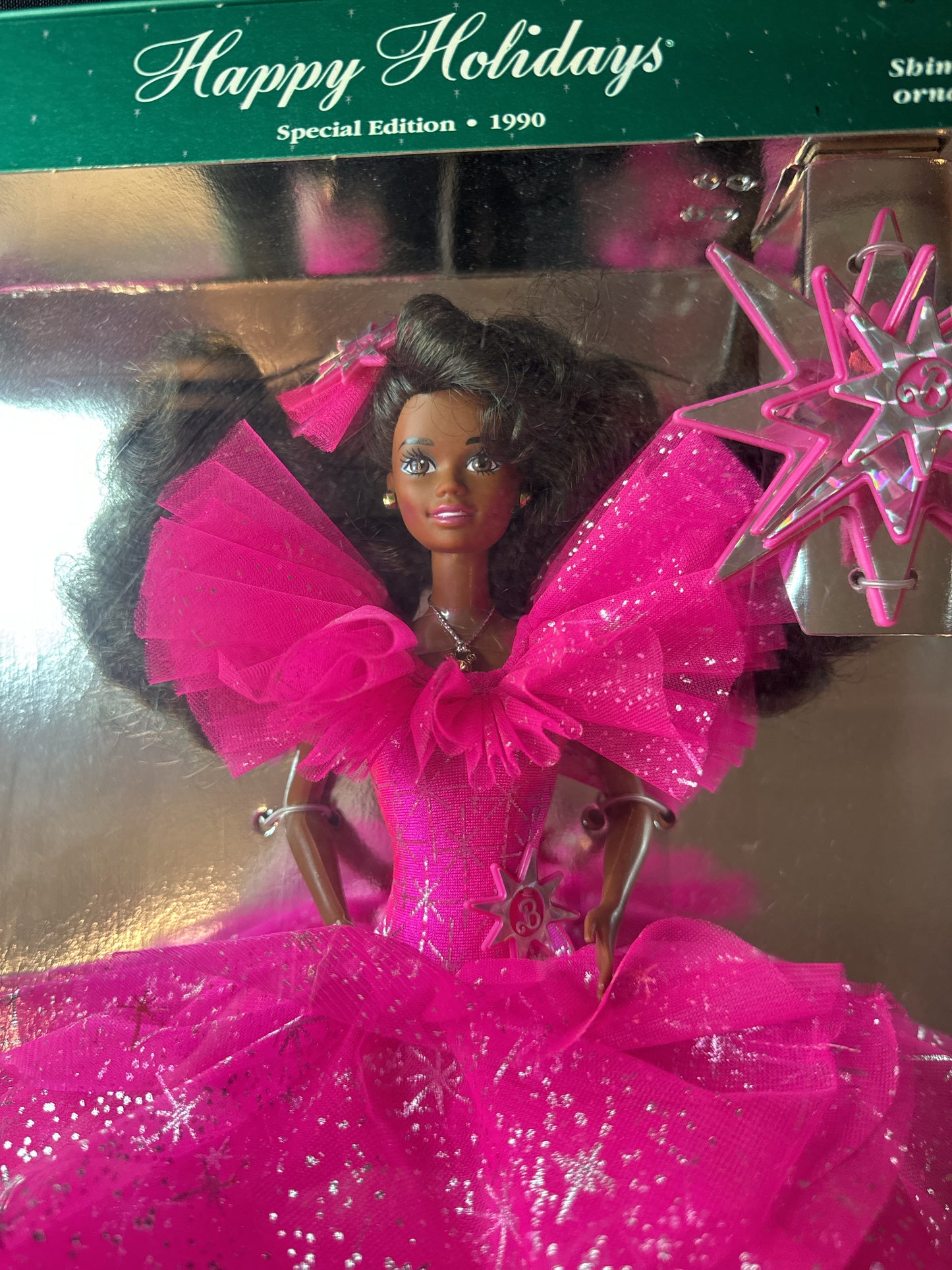 Barbie Happy Holiday 1990 Special Edition Mattel African American Barbie New in Box