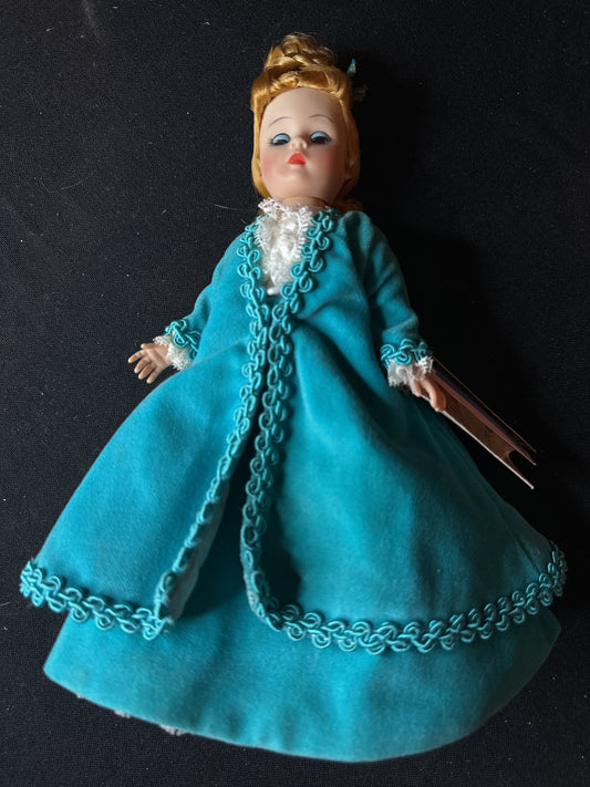 Madame Alexander Portrettes Violetta Blue Dress 10" Doll No Box