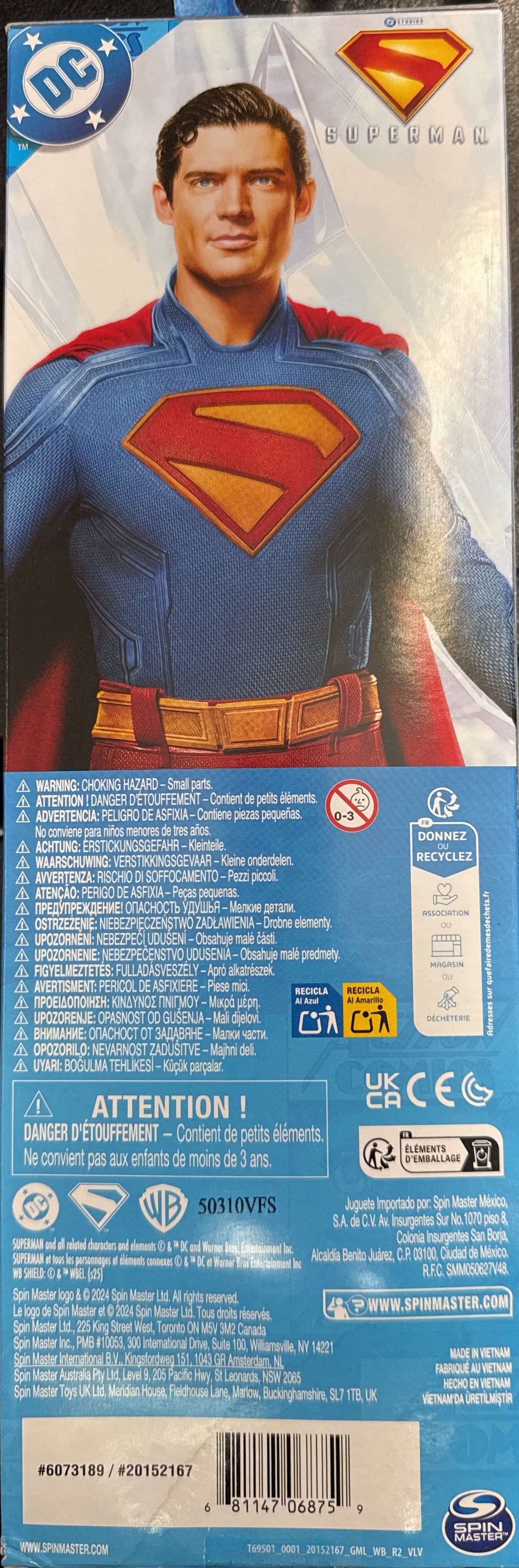 DC Comics Superman 12" Action Figure Mr. Terrific - New in Box
