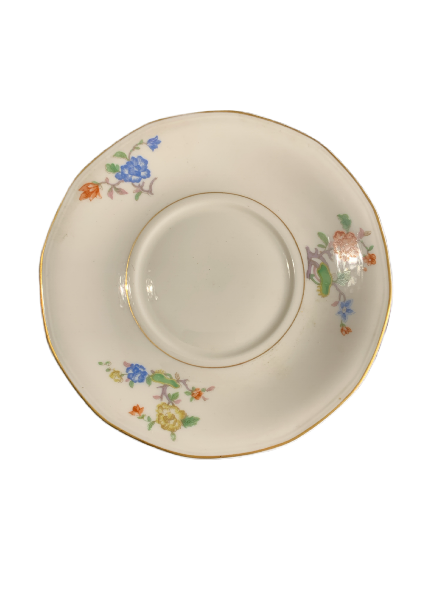 Granville by Haviland Flat Cream Soup Bowl Saucer