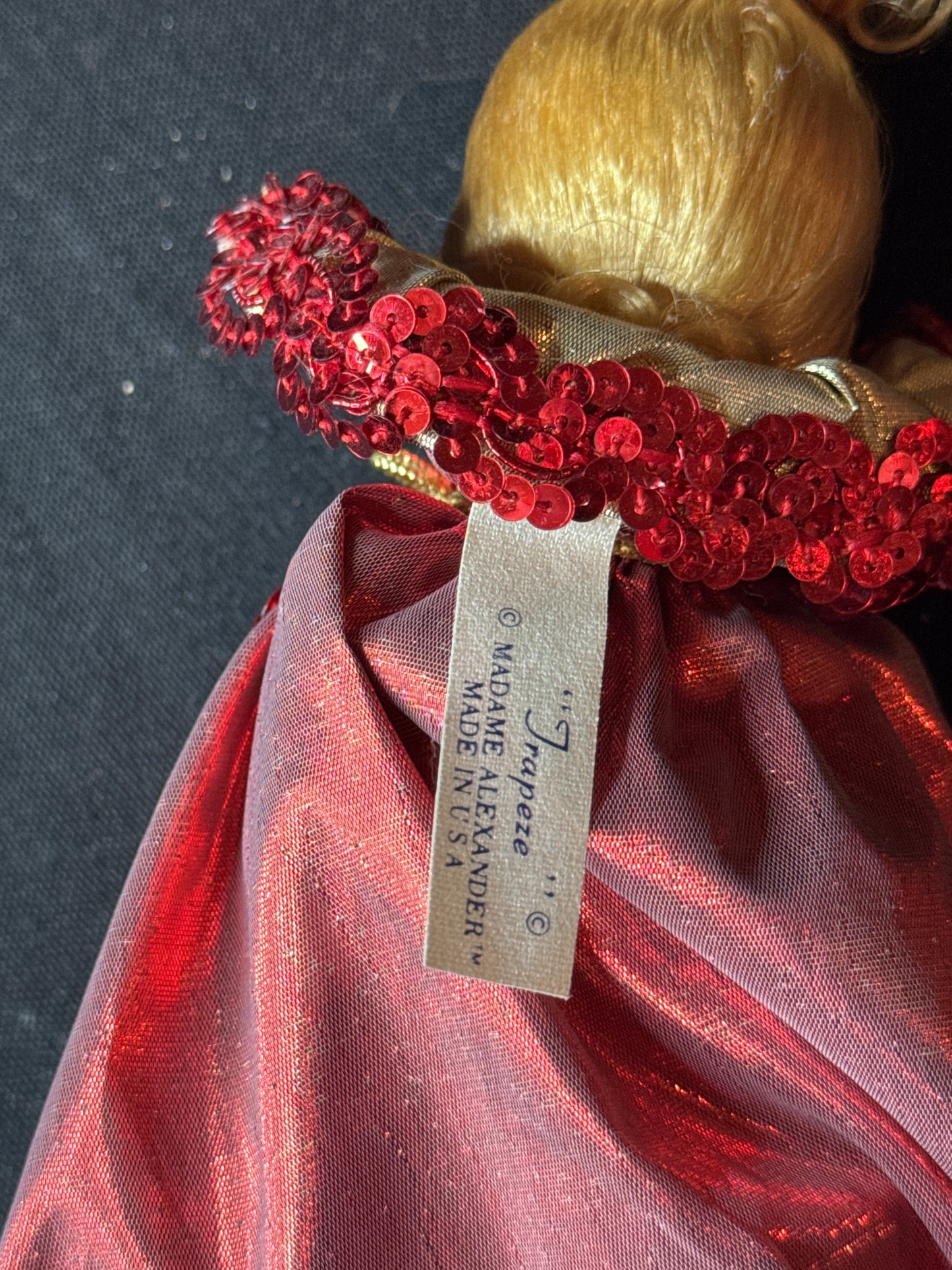 Madame Alexander Trapeze Doll #1133 Brunette Circus Theme Portrette 10" No Box