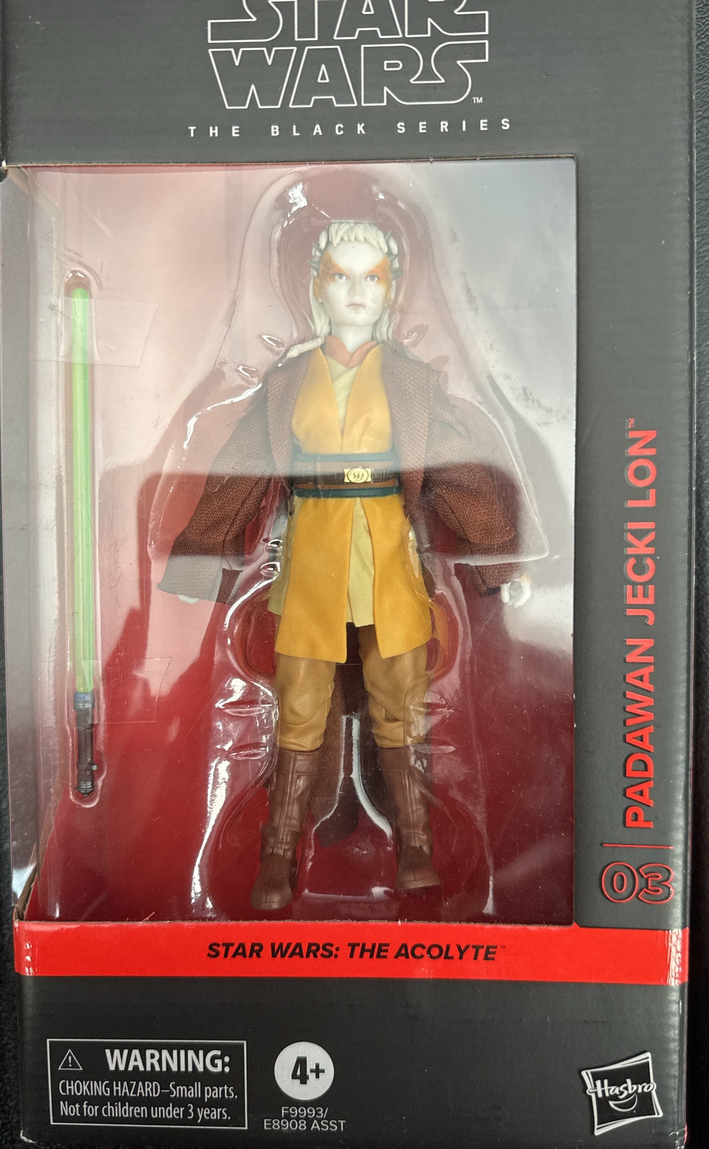 Star Wars The Black Series The Acolyte Padawan Jecki Lon #03 Action Figure New in Box