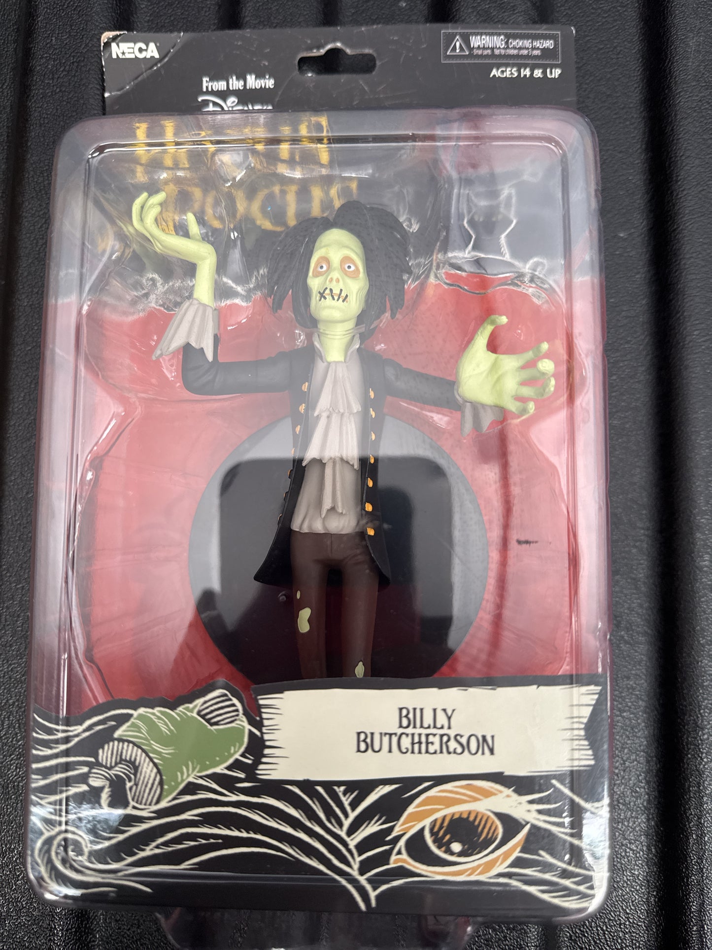 NECA Toony Terrors Disney Hocus Pocus Billy Butcherson 6" Action Figure New in Box