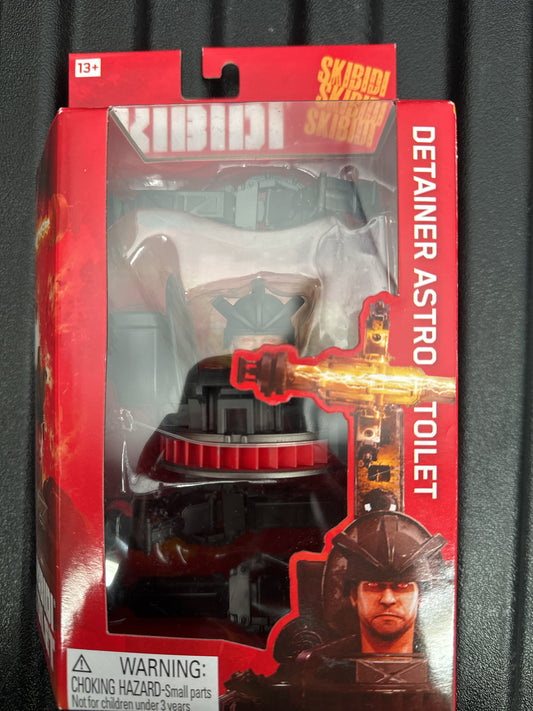 Skibidi Toilet Detainer Astro - Series 2 Collectible 6" Action Figure New in Box