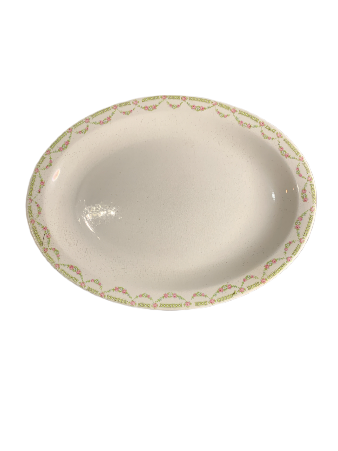 12.5" Serving Platter, Derby by WS George.