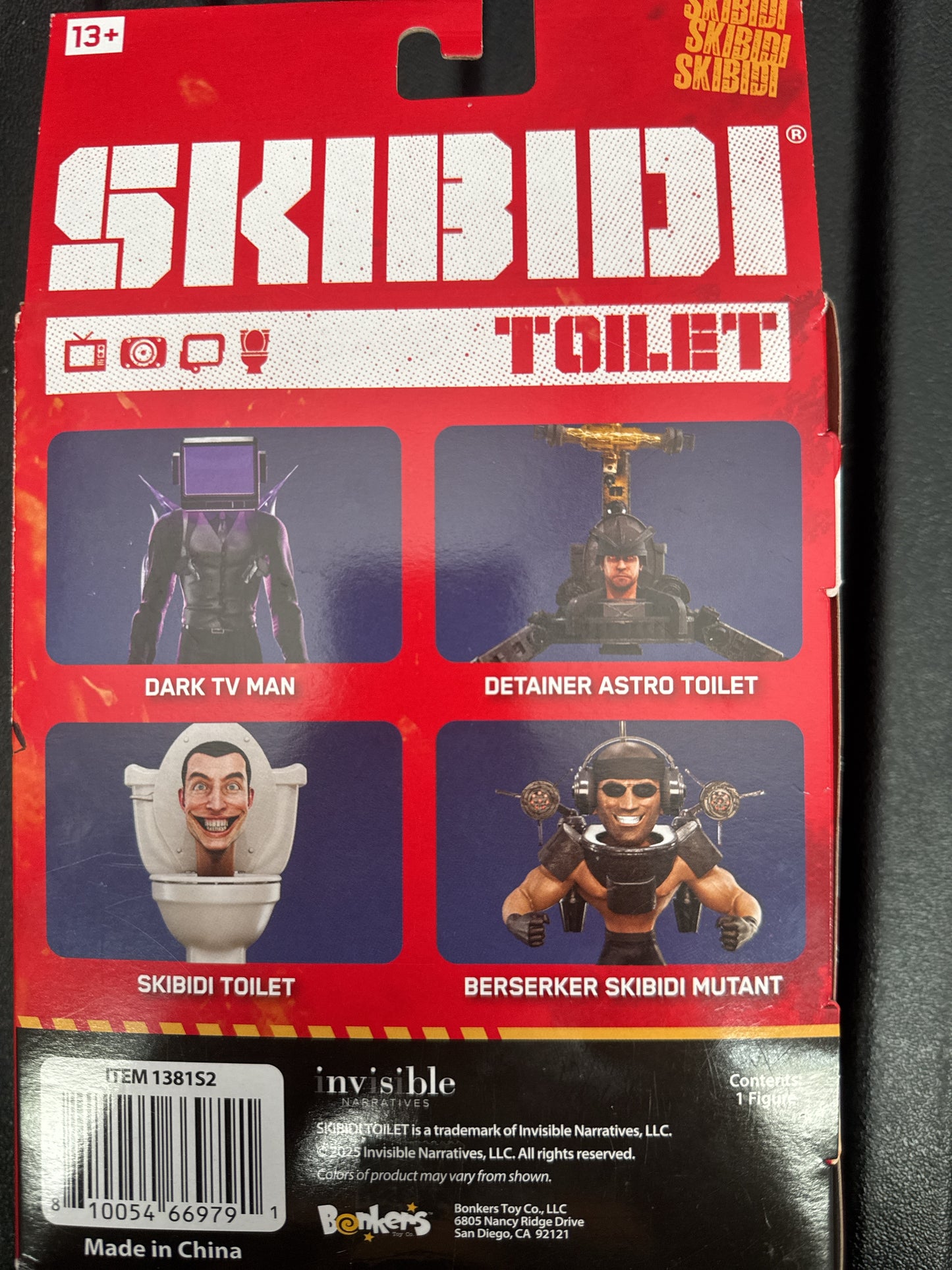 Skibidi Toilet - Series 2 Collectible 6" Action Figure New in Box