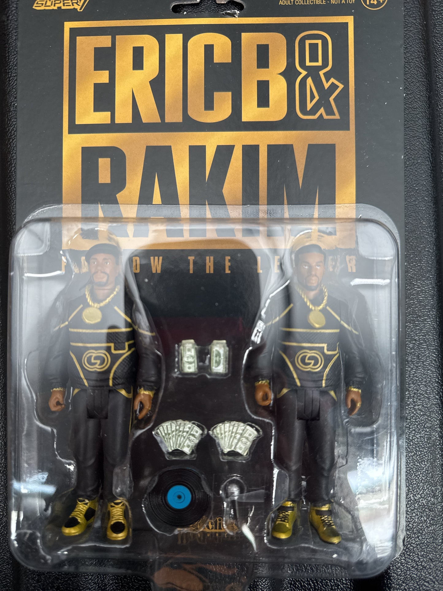 Eric B & Rakim 4" Action Figures with Accessories Super7 New in Box