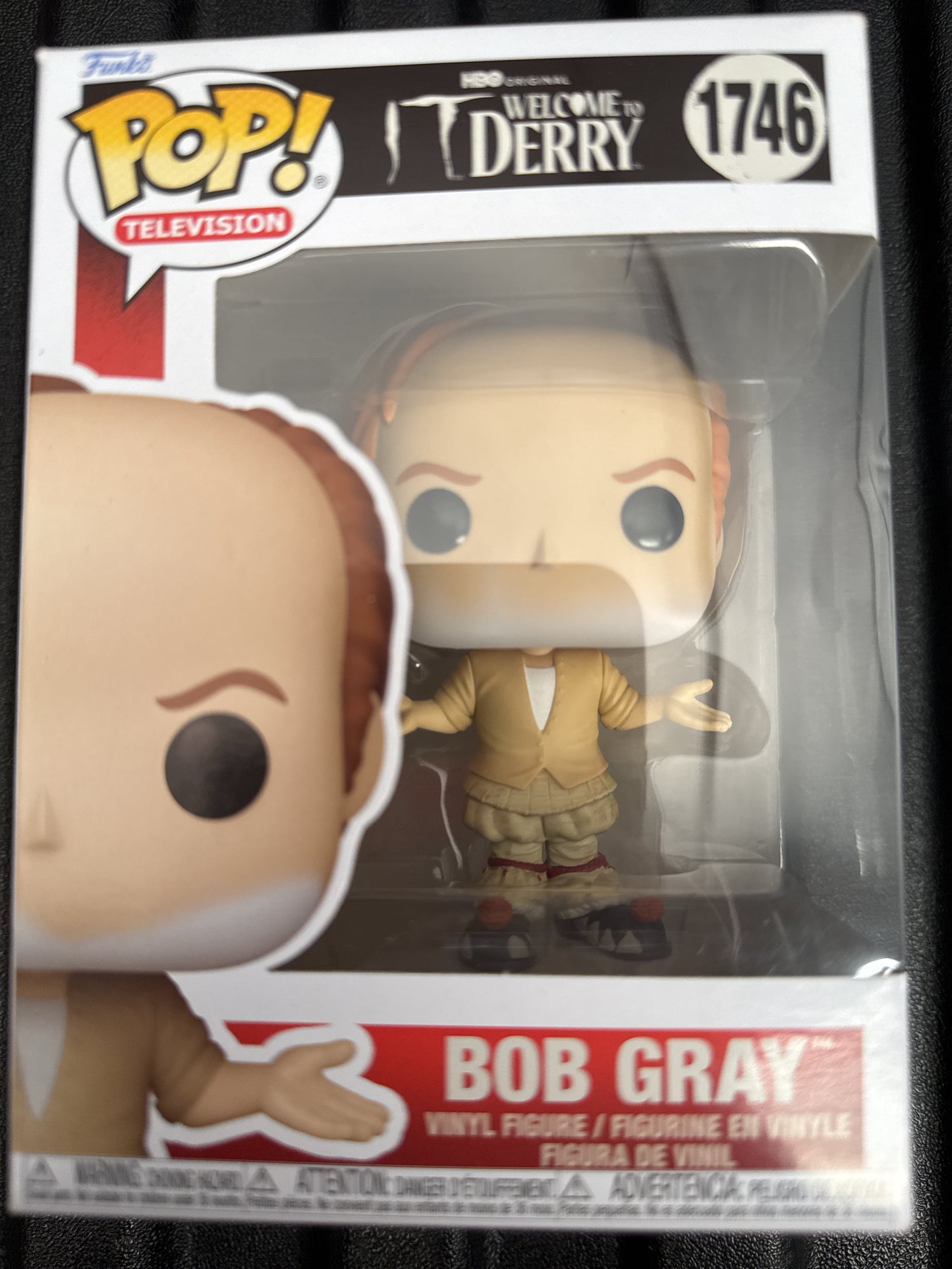 Funko Pop! Television IT Welcome To Derry Bob Gray Vinyl Figure #1746