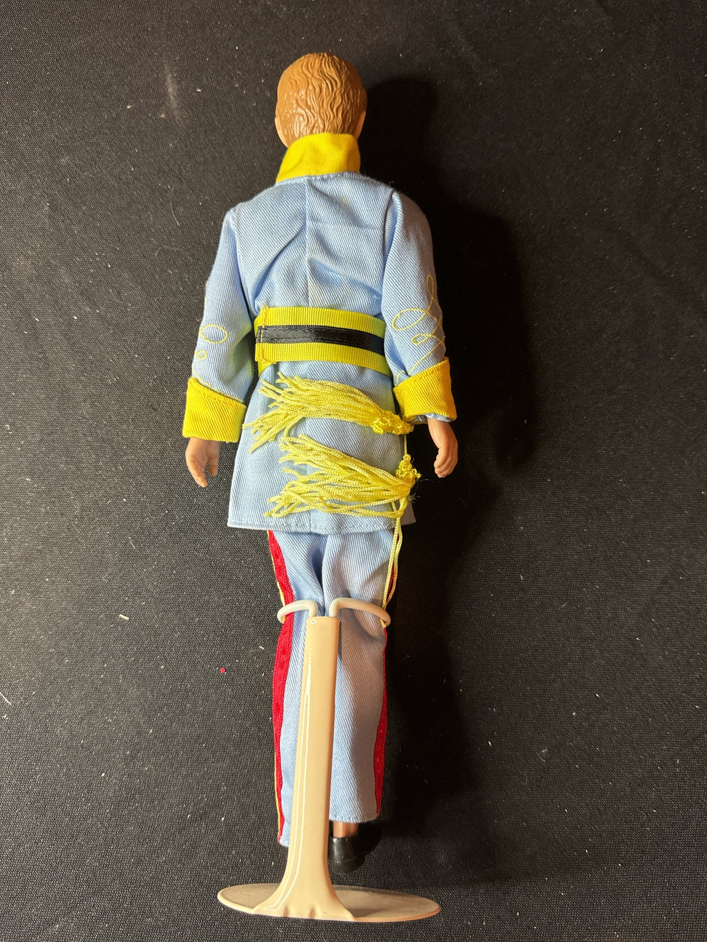 Gone With the Wind 1989 World Doll 12" Ashley Wilkes Military Outfit With Stand No Box