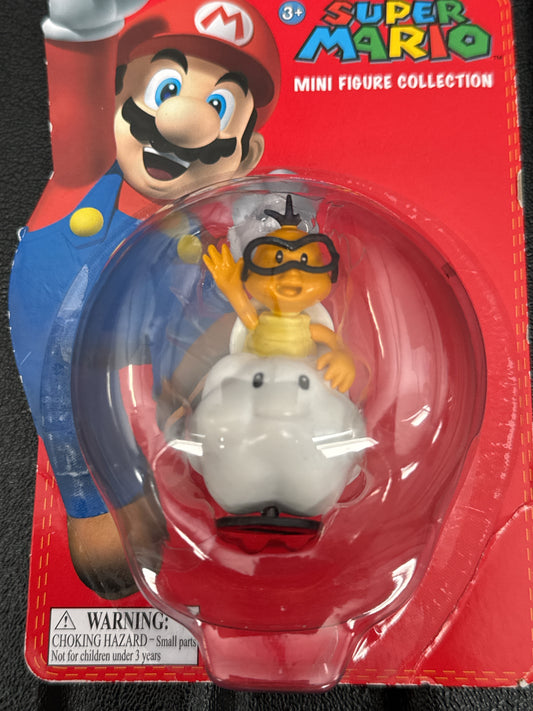 Super Mario Lakitu Action Figure 2.5" Nintendo World New in Box