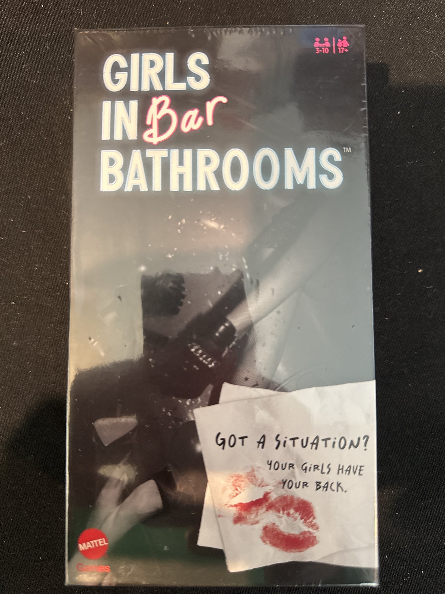 Girls In Bar Bathrooms Adult Party Game For Women New Sealed Mattel 2024 New in Box