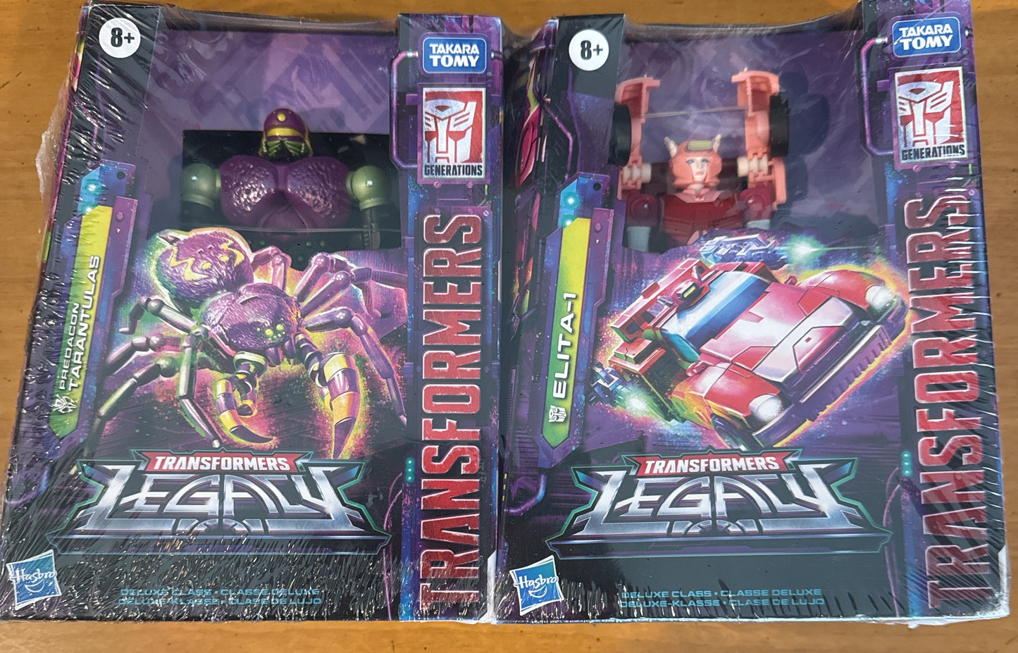 Transformers Legacy Generations Takara Tomy 2 Pack Tarantulas & Elita-1 New in Plastic