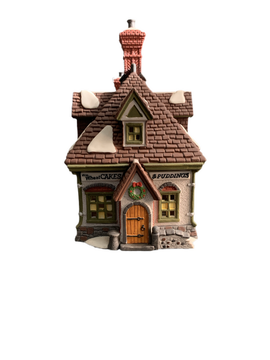 Dept. 56 WM Wheat Cakes & Pudding Dickens Village Series 5808-4 Heritage