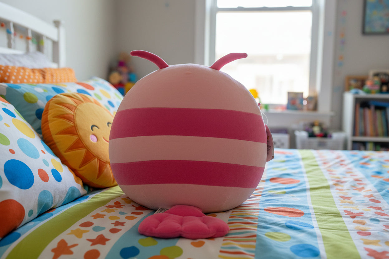 Snackles Plush Large 13" Lily Shrimp & Pringles Stuffed Animal Very Soft Feel New with Tags