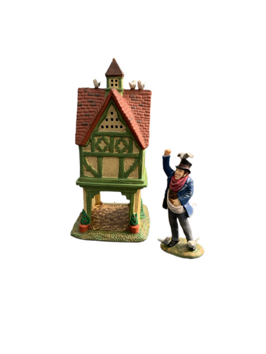 Dept. 56 Vintage 58524 Dickens Village Hedgerow Dovecote