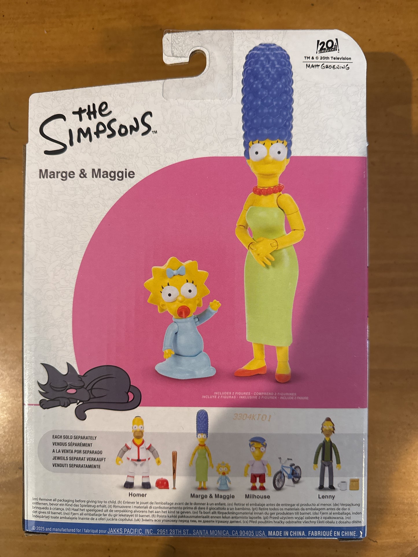 The Simpsons Marge & Maggie Action Figures Jakks Pacific 5.5" Tall New in Box