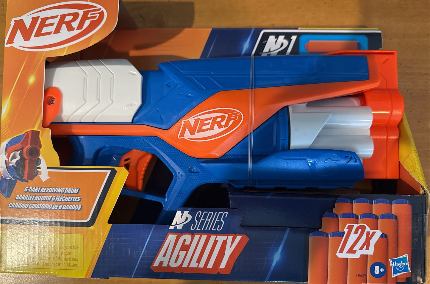 Nerf N Series Agility Blaster 12 N1 Darts Compatible Only N Series Blaster New in Box