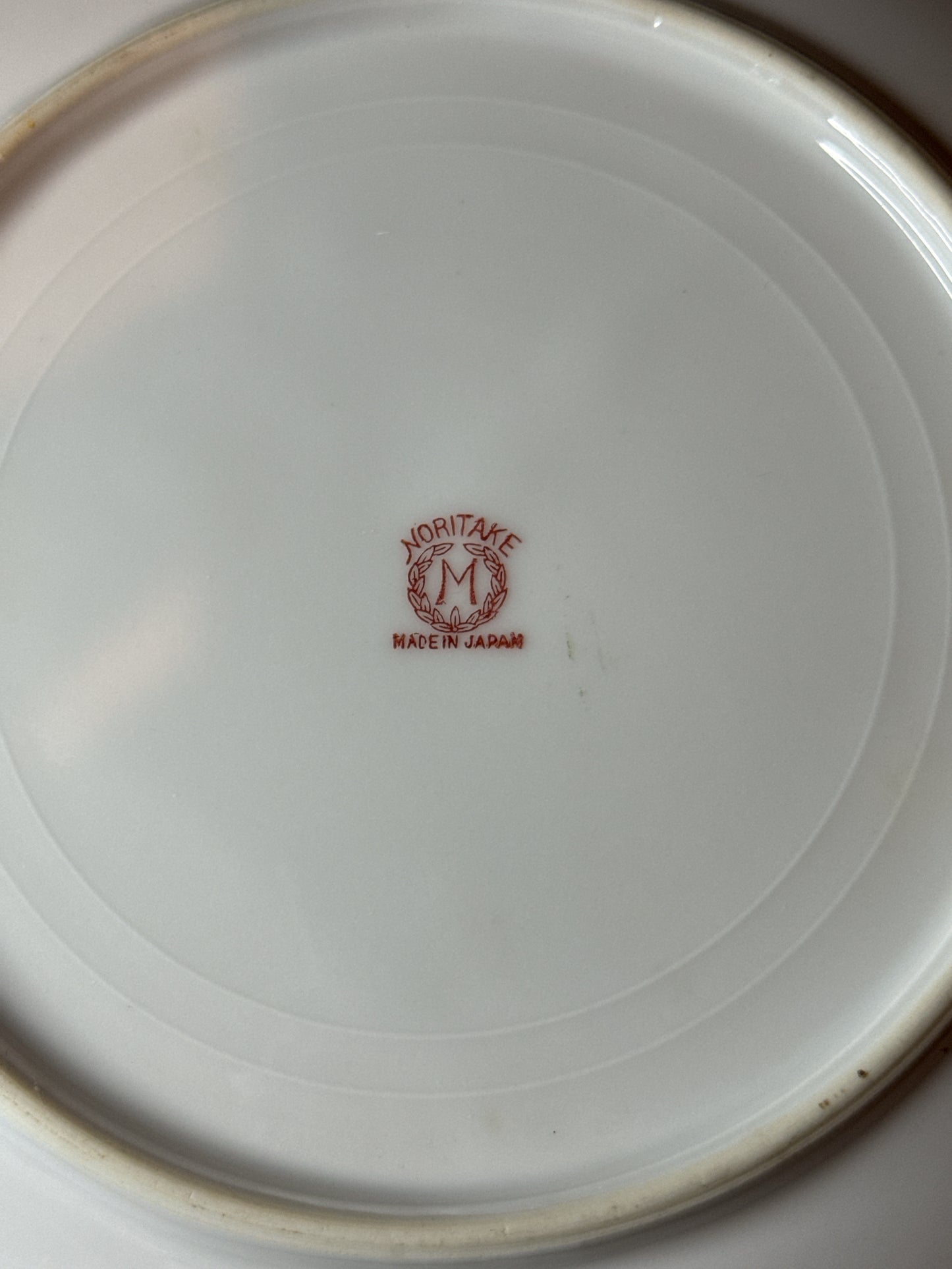 Noritake 7.5" Plate Tree & White Boat Scene