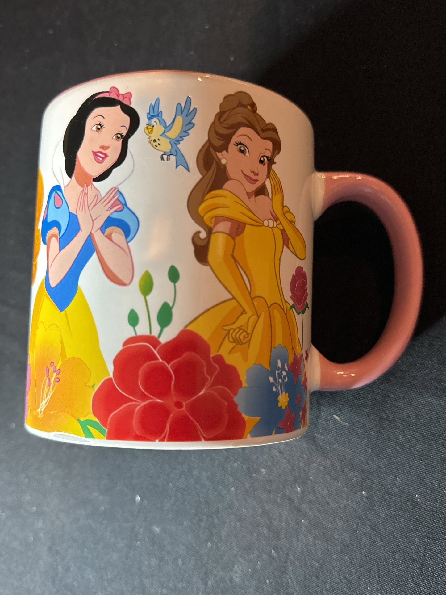 Disney Princesses 16oz Coffee Mug Zrike Brand by R Squared New 4.5" Tall