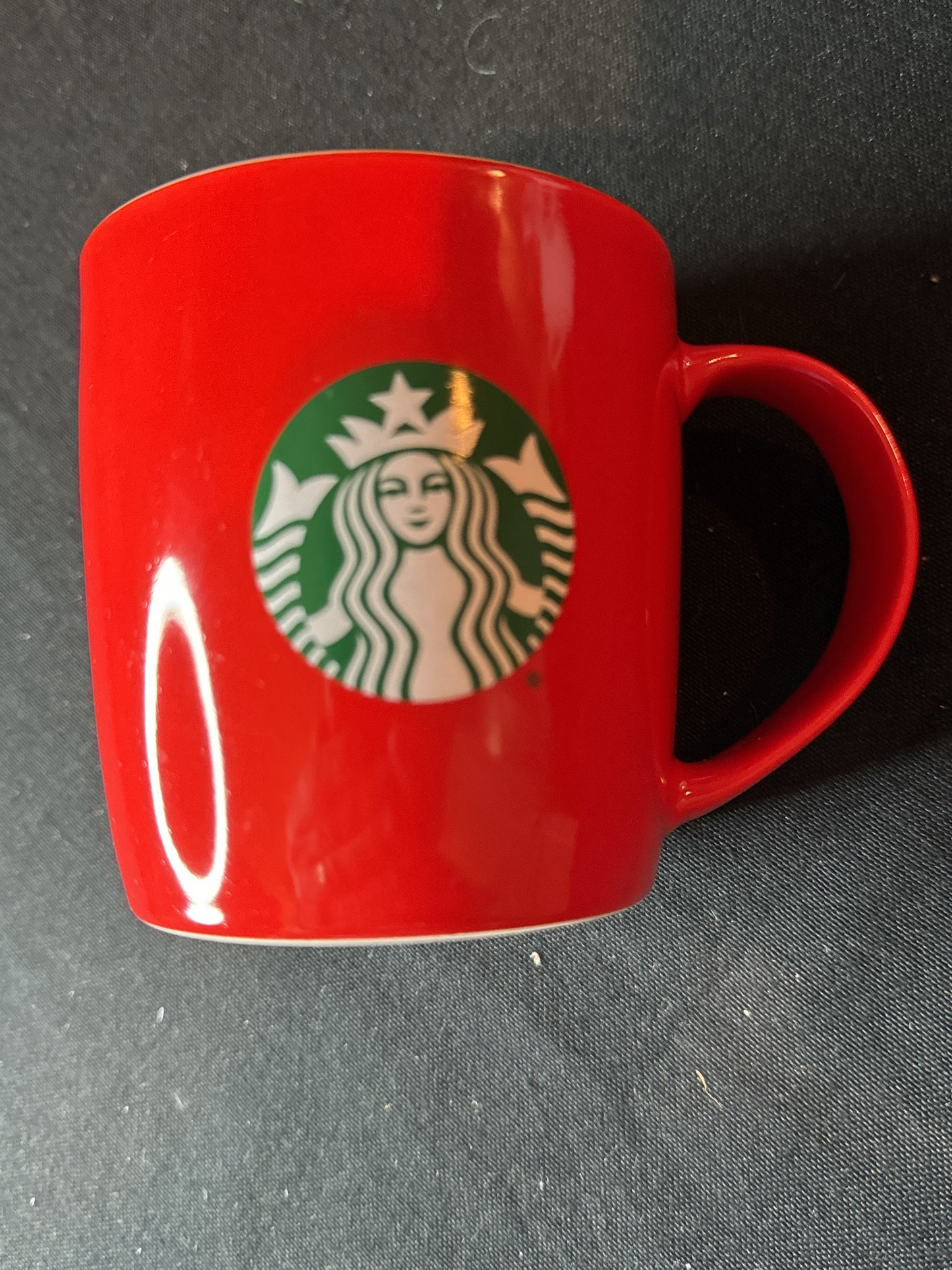 Starbucks 2021 Red Holiday 11oz Red Coffee Ceramic Mermaid Cup Mug