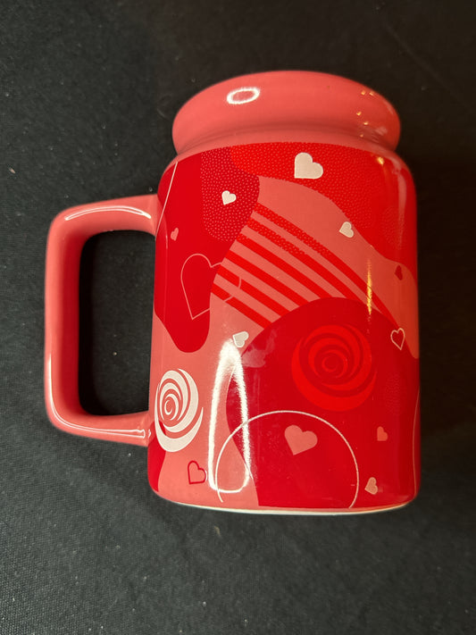 2022 Edible Arrangements Large 28oz Mug Red/Pink Candy Design