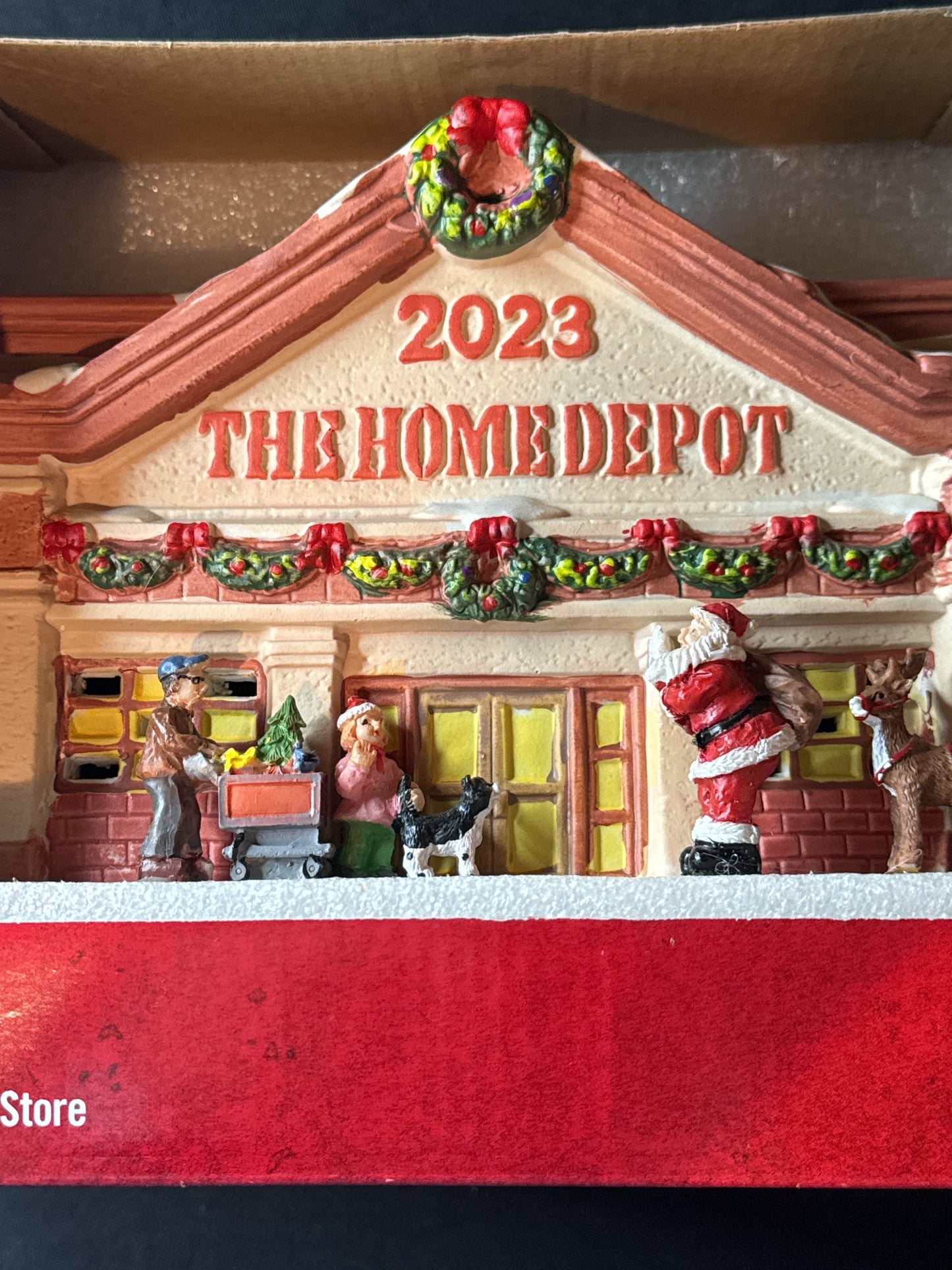 Canterbury Lane Lighted The Home Depot Store 2023 Holiday Village Christmas New in Box