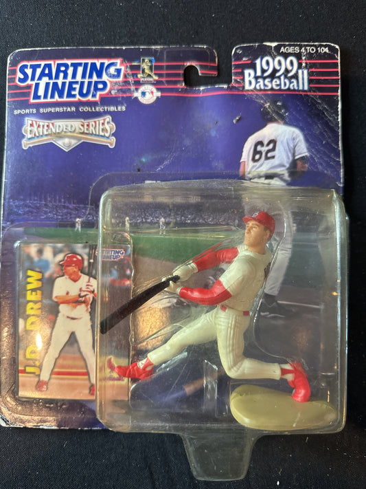 Starting Lineup New in Package J. D. Drew Figure St. Louis Cardinals SLU Rare 1999