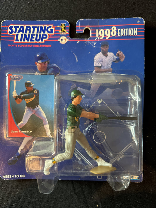 Starting Lineup MLB Jose Conseco 1998 Oakland Athletics New in Package