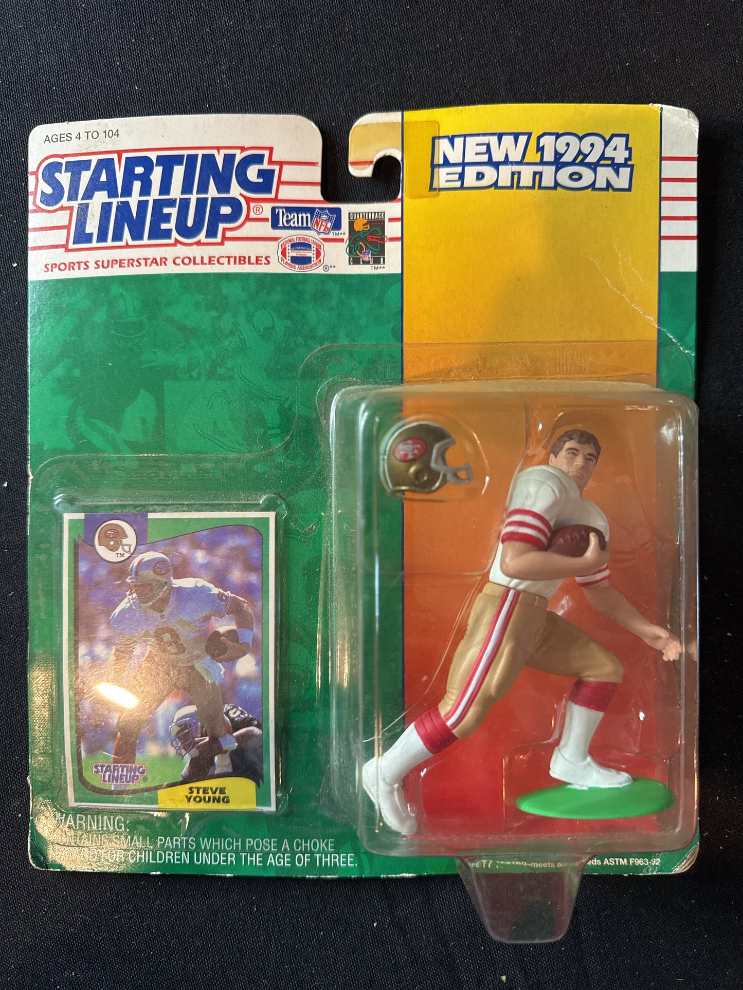 Starting Lineup 1994 NFL Steve Young San Francisco 49ers New in Package