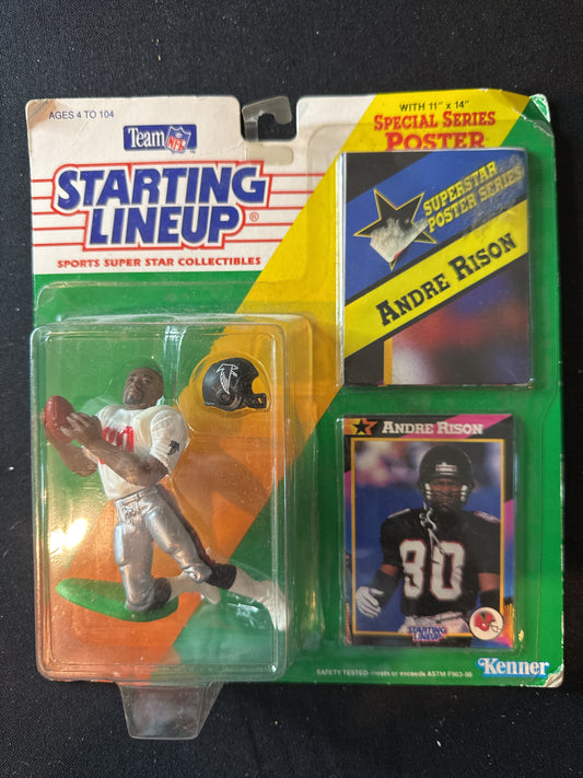 Starting Lineup 1992 NFL Andre Rison Atlanta Falcons Action Figure New in Package