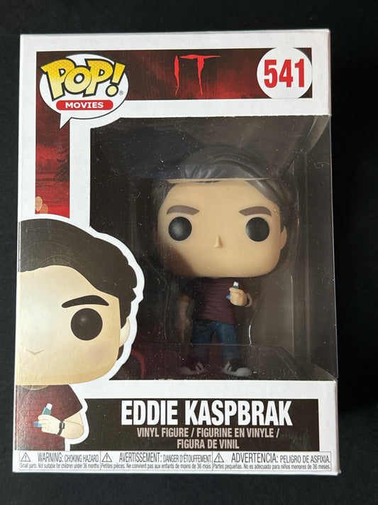 Funko Pop! IT Eddie Kaspbrak Vinyl Figure #541 Broken Arm and Inhaler New in Box