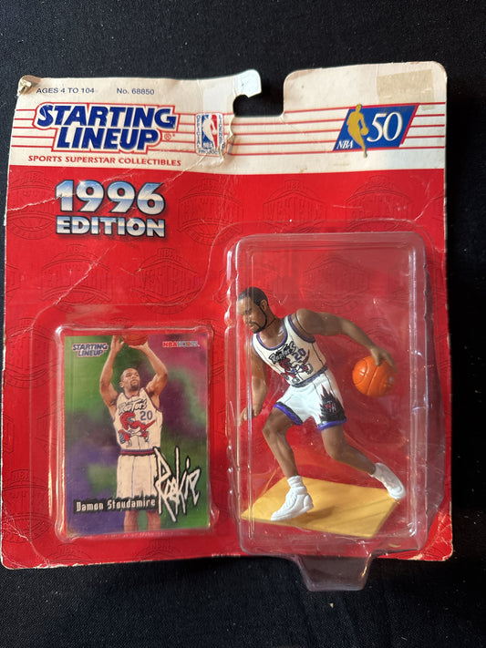 Starting Lineup 1996 NBA Damon Staudamire Toronto Raptors Action Figure New in Package