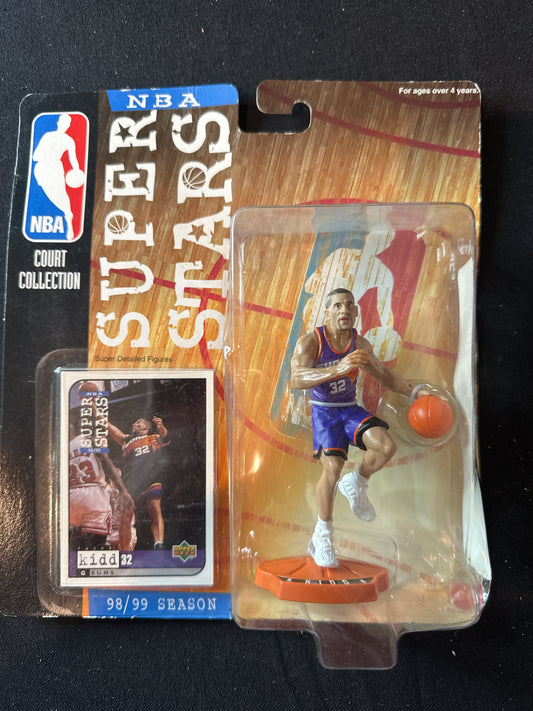NBA Court Selection Super Stars Jason Kidd Phoenix Suns Action Figure New in Package