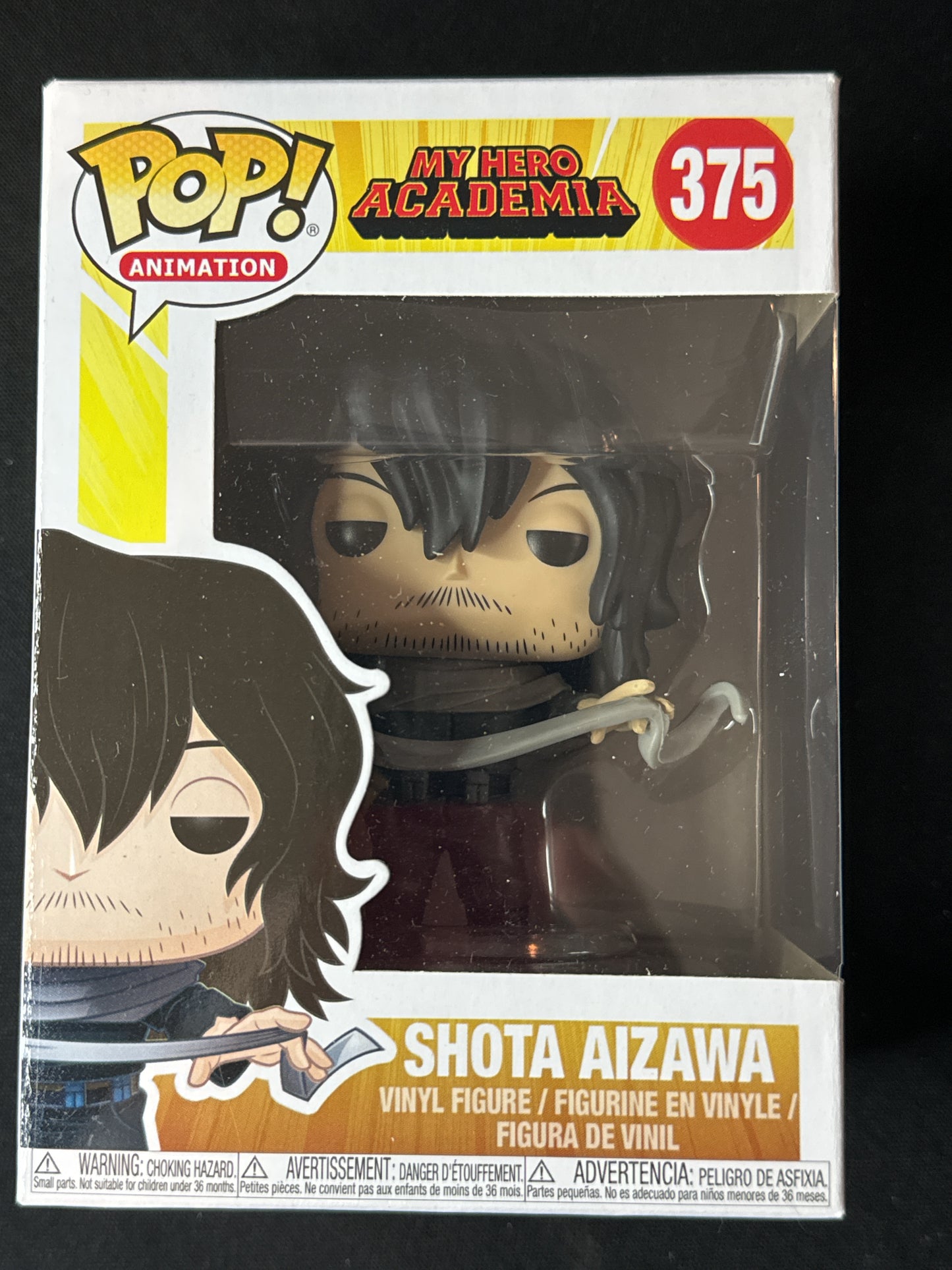 Funko Pop! My Hero Academia Shota Aizawa Vinyl Figure #375 New in Box