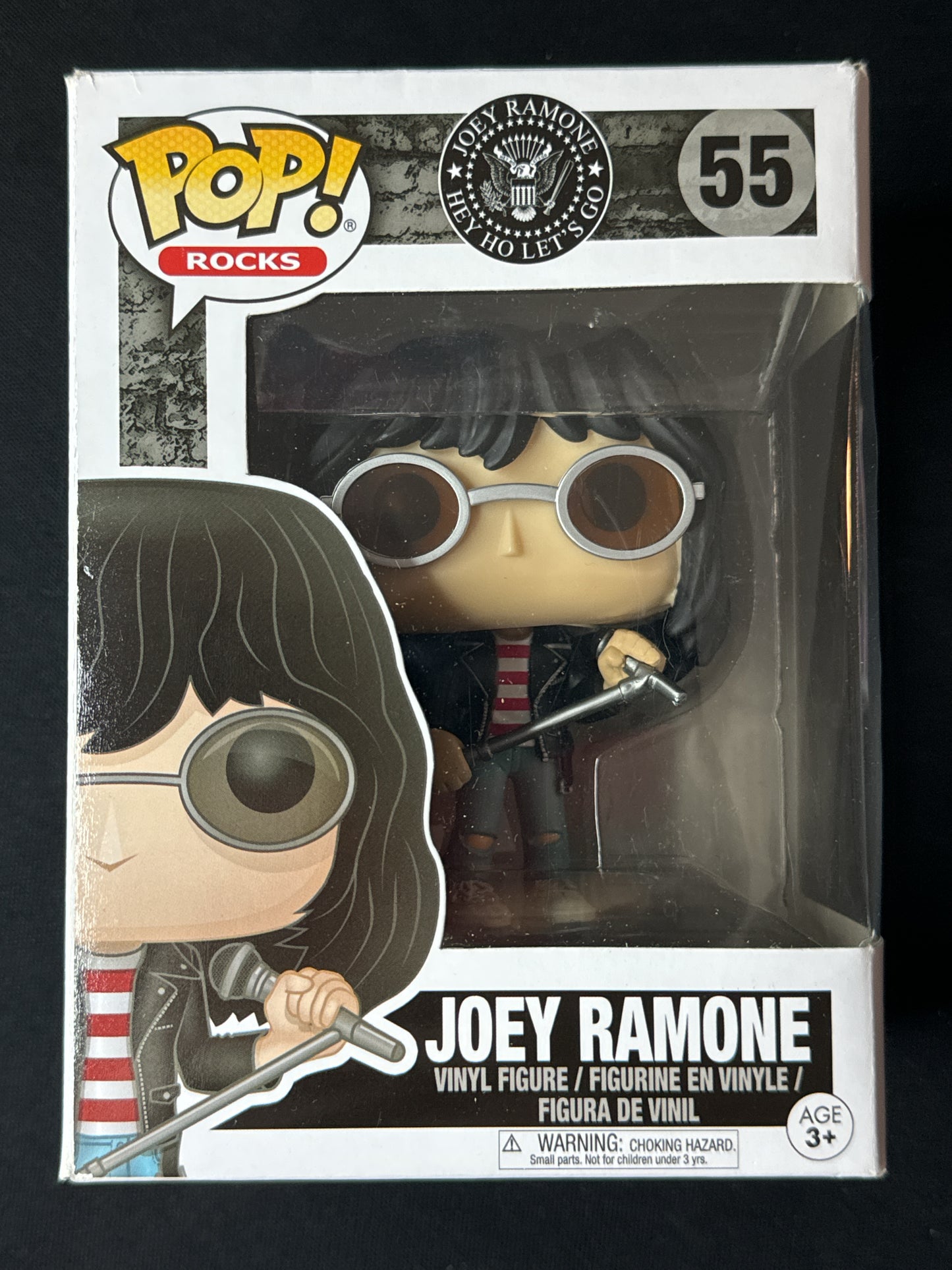 Funko Pop! Joey Ramone Vinyl Figure The Ramones #55 New in Box