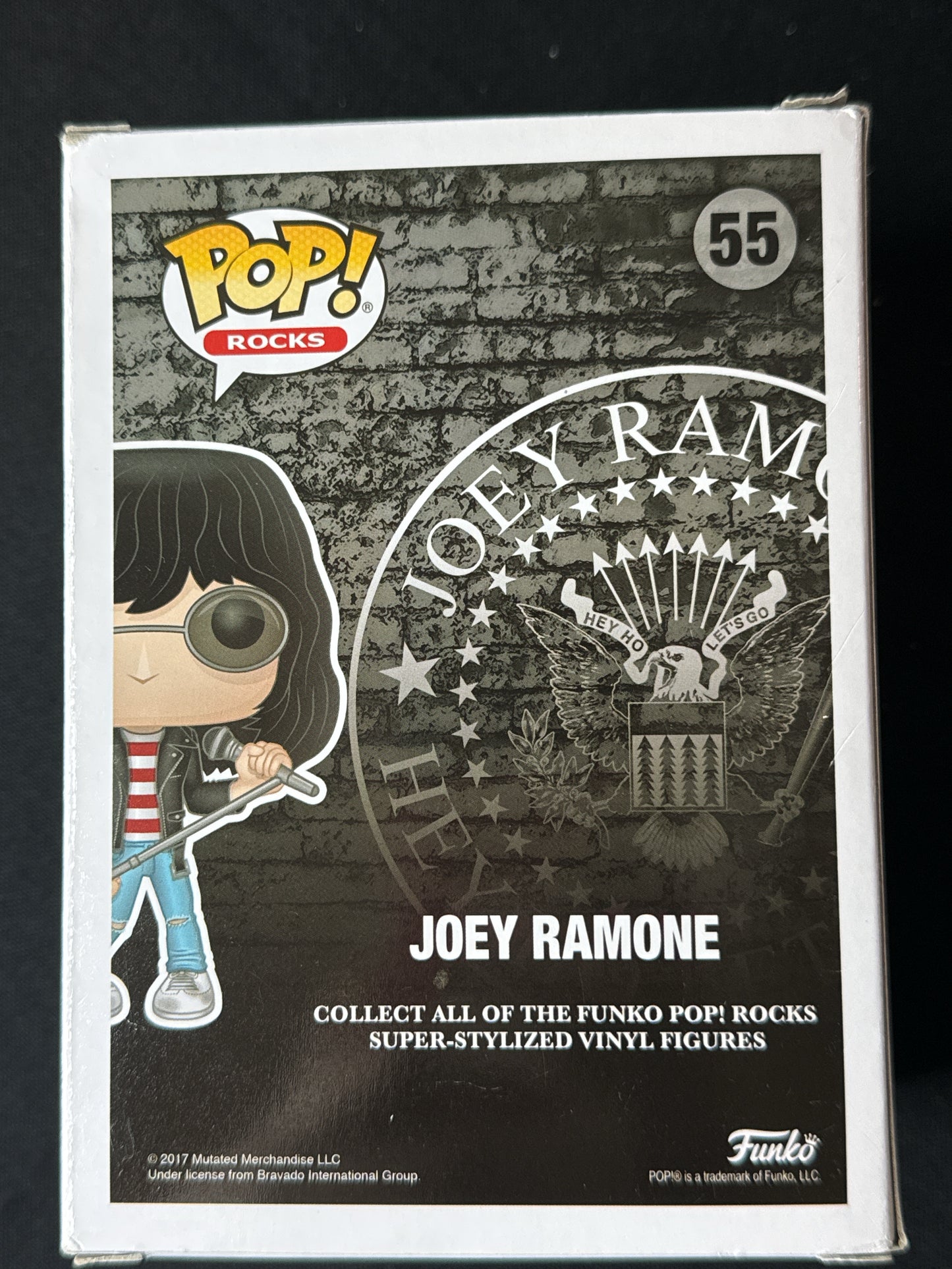 Funko Pop! Joey Ramone Vinyl Figure The Ramones #55 New in Box