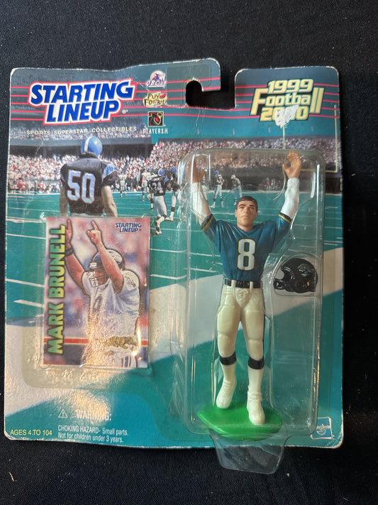 Starting Lineup 1999 NFL Mark Brunell Carolina Panthers Action Figure New in Package