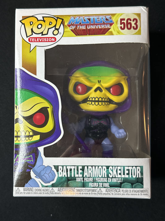 Funko Pop! Master of the Universe! Battle Armor Skeleton #563 Vinyl Figure New in Box