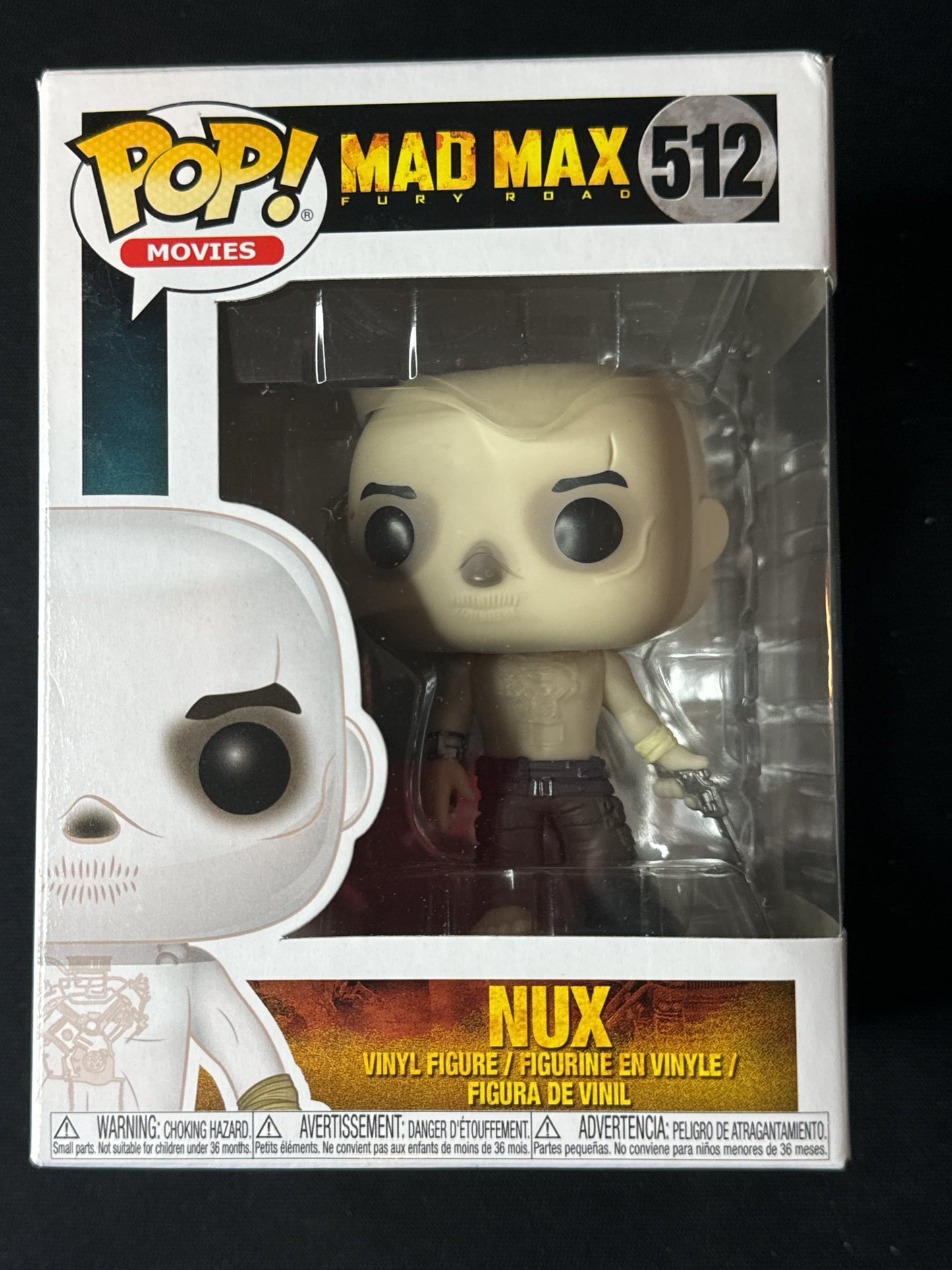 Funko Pop! Mad Max Fury Road Nux Vinyl Figure #512 New in Box