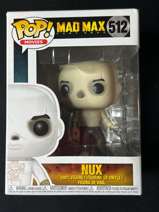 Funko Pop! Mad Max Fury Road Nux Vinyl Figure #512 New in Box