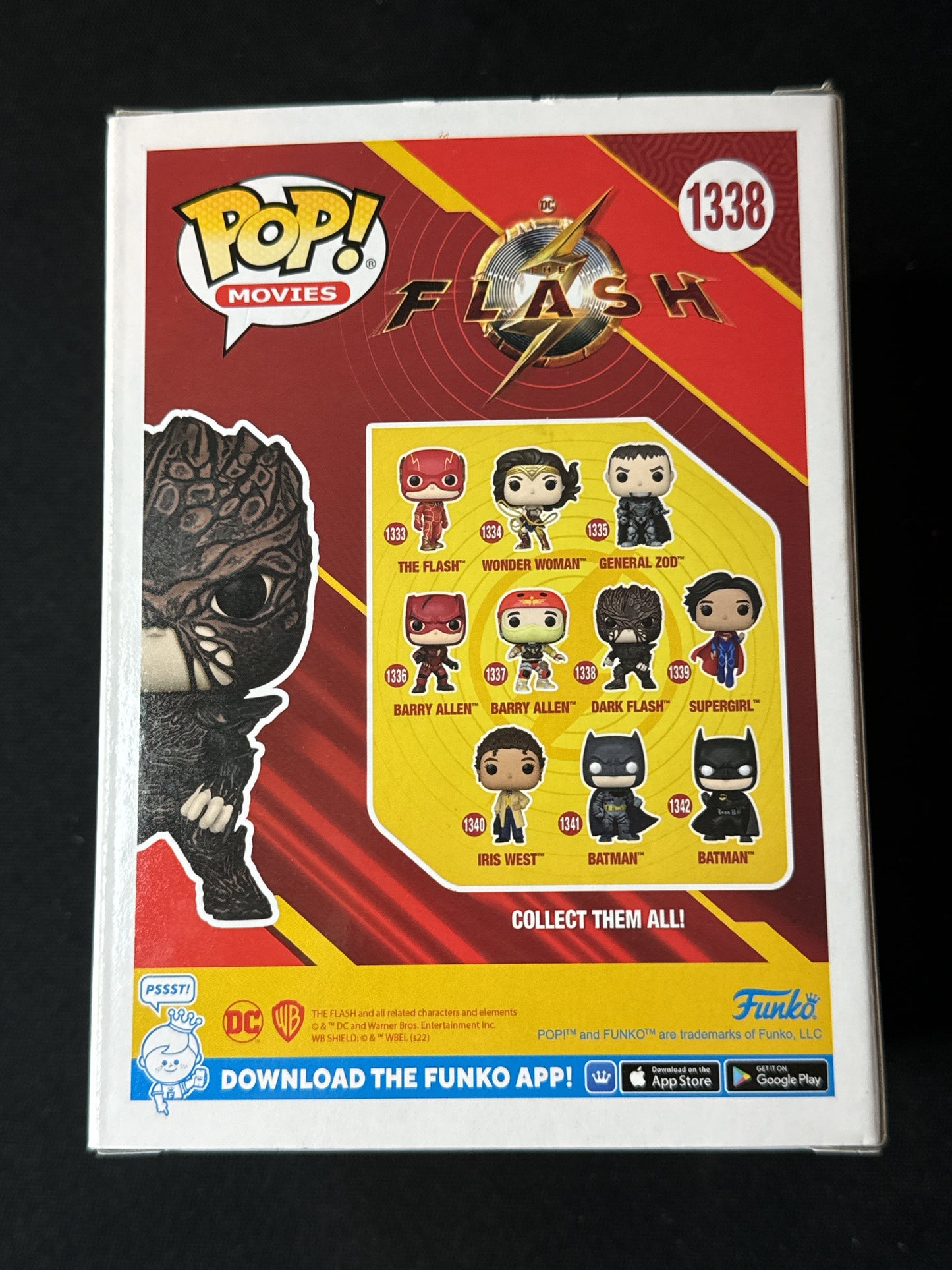 Funko Pop! Flash Dark Flash #1338 Vinyl Figure New in Box