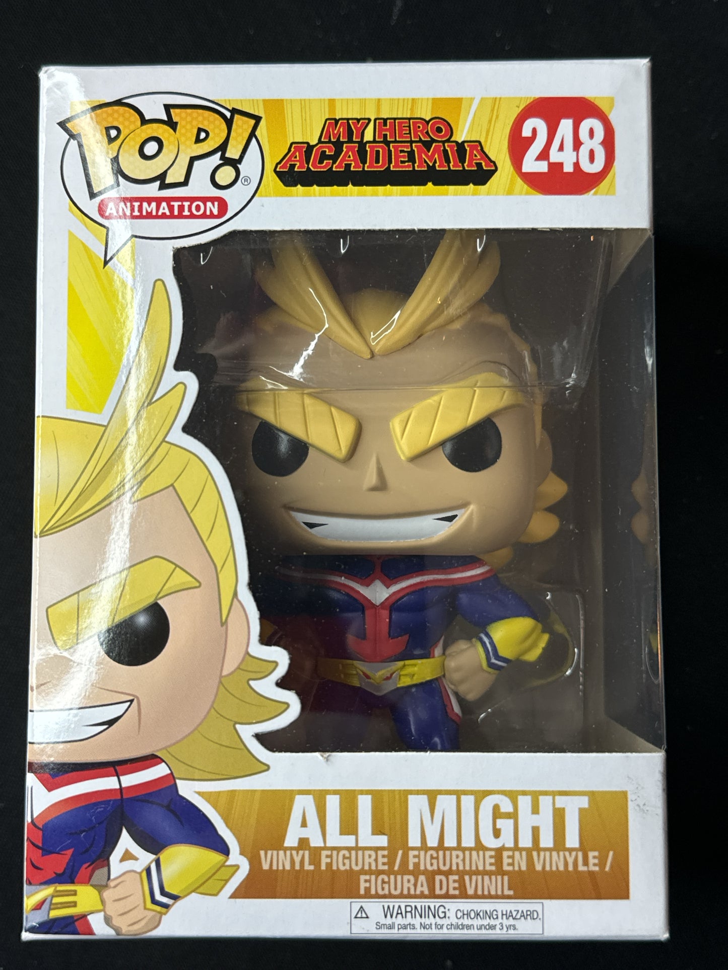 Funko Pop! My Hero Academia All Might #248 Vinyl Figure New in Box