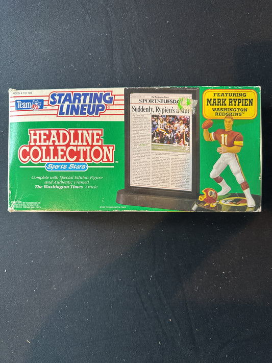 Rare 1993 Mark Rypien Headline Collection Starting Lineup Washington Redskins Figure