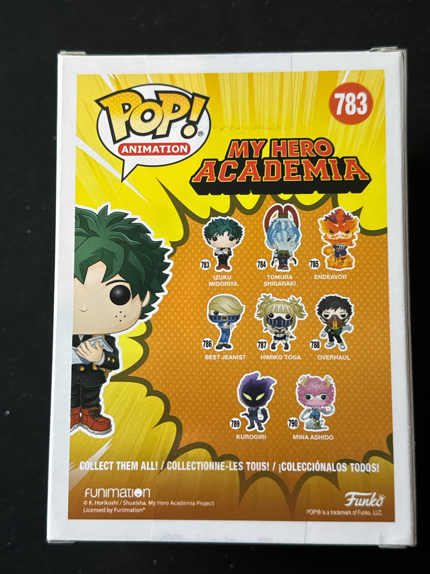 Funko Pop! My Hero Academia Izuku Midoriya Vinyl Figure #783 New in Box