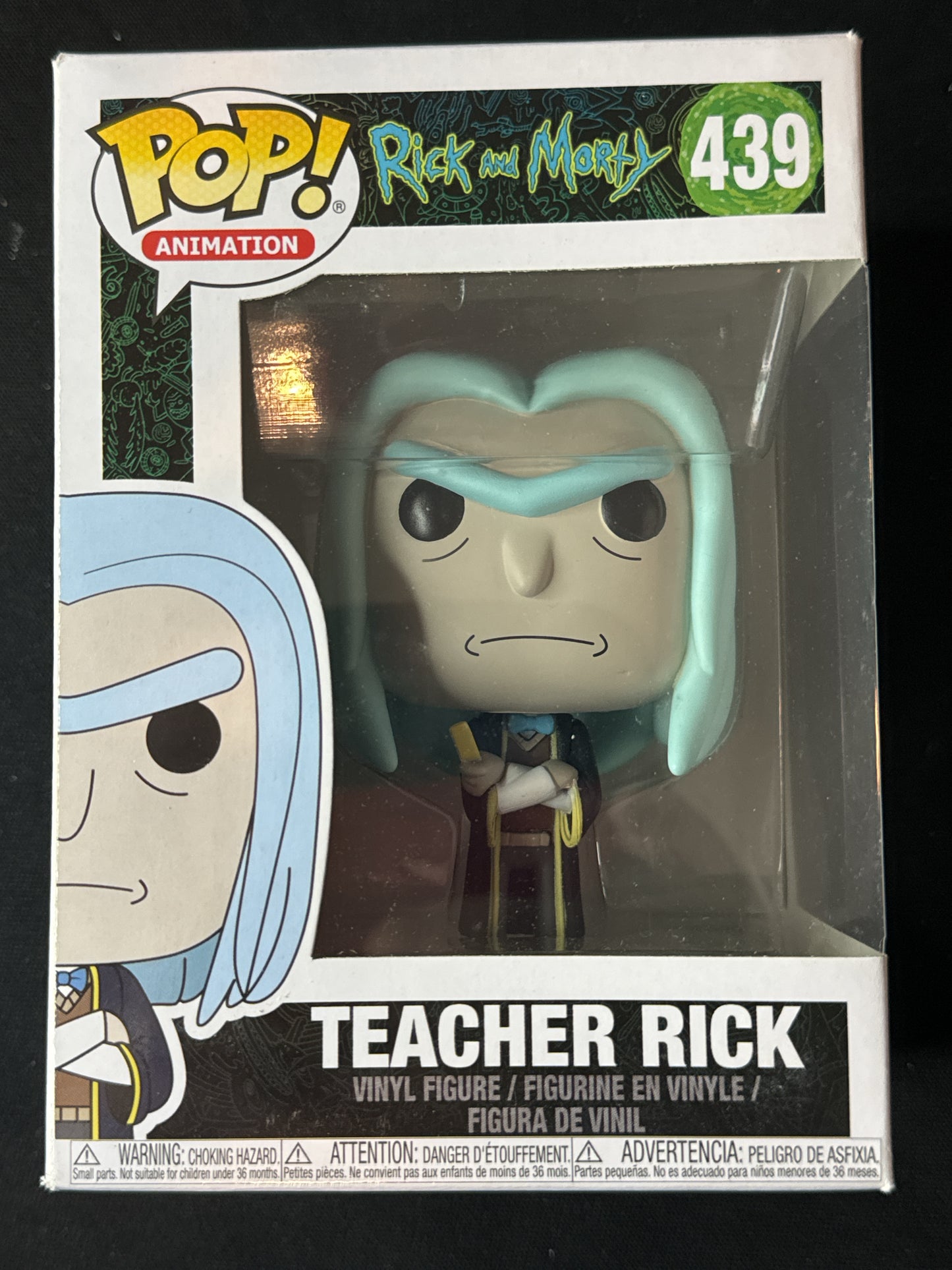 Funko Pop! Rick and Morty Teacher Rick #439 Vinyl Figure New in Box