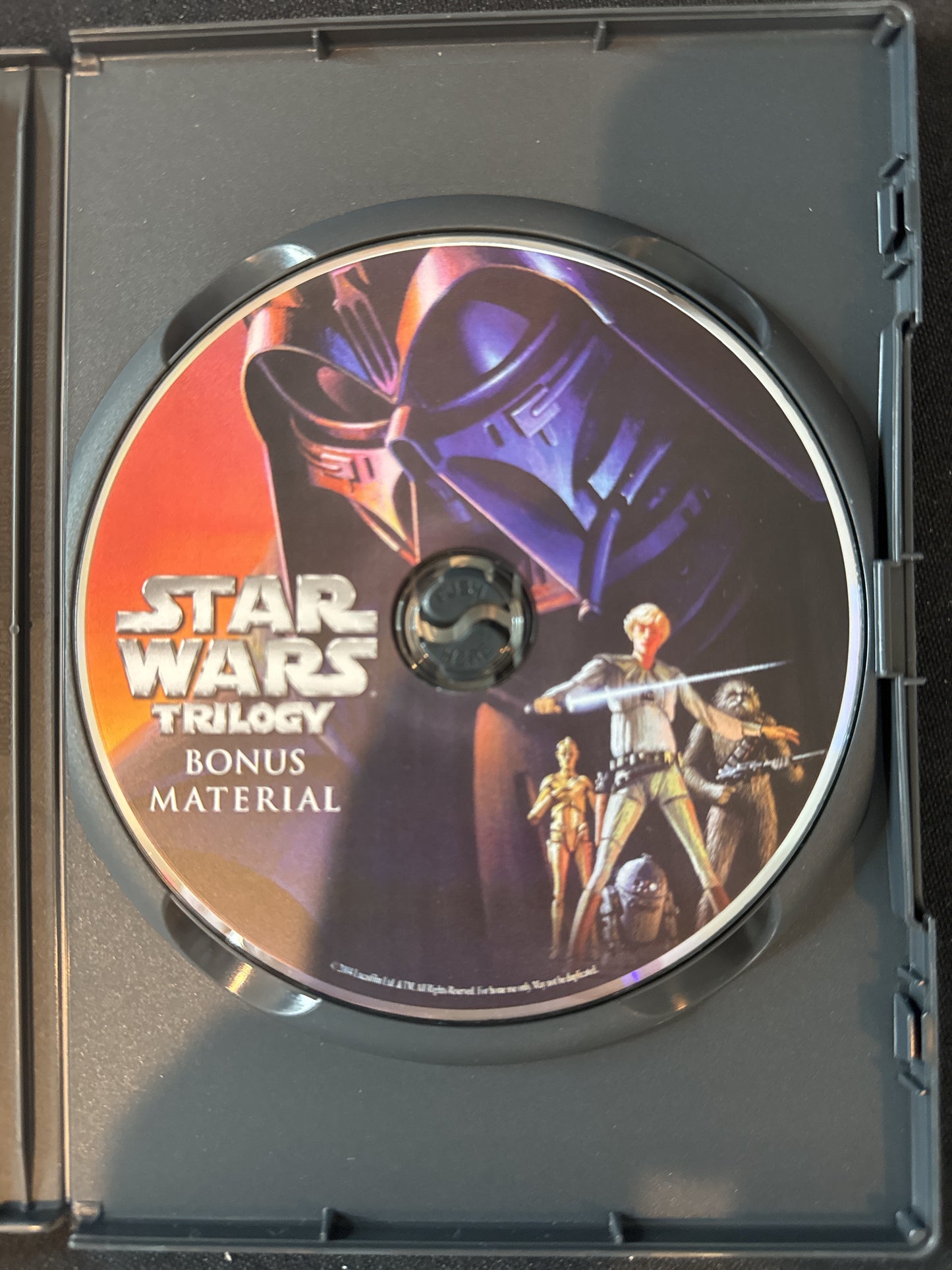 Star Wars Trilogy IV A New Hope V Empire Strikes Back VI Return of the Jedi DVDs + Bonus DVD