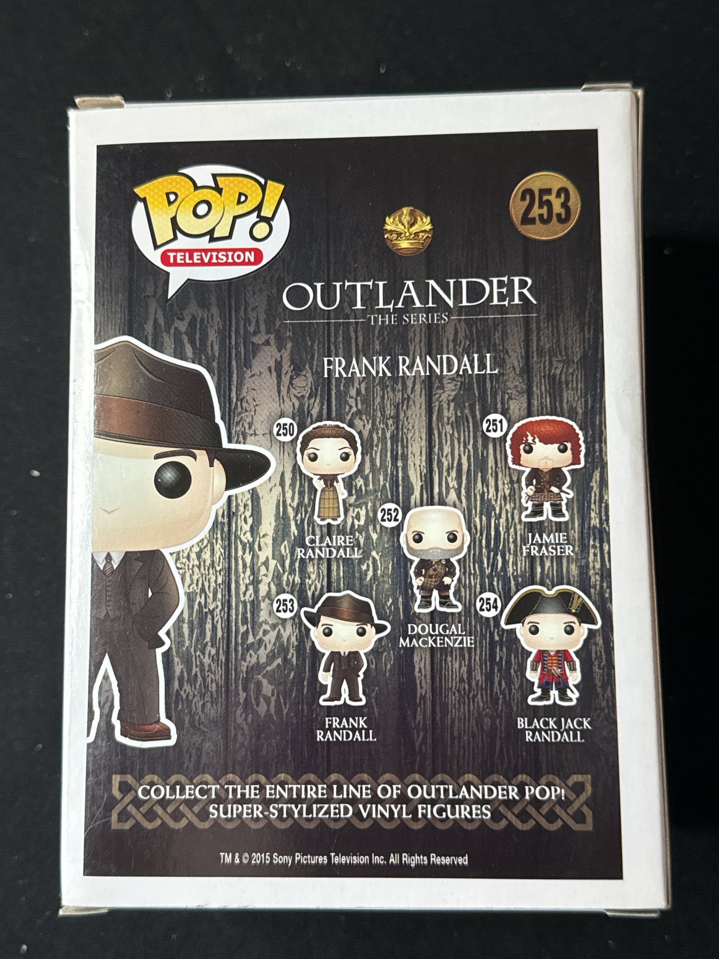 Funko Pop! Outlander the Series Frank Randall Vinyl Figure #253 New in Box