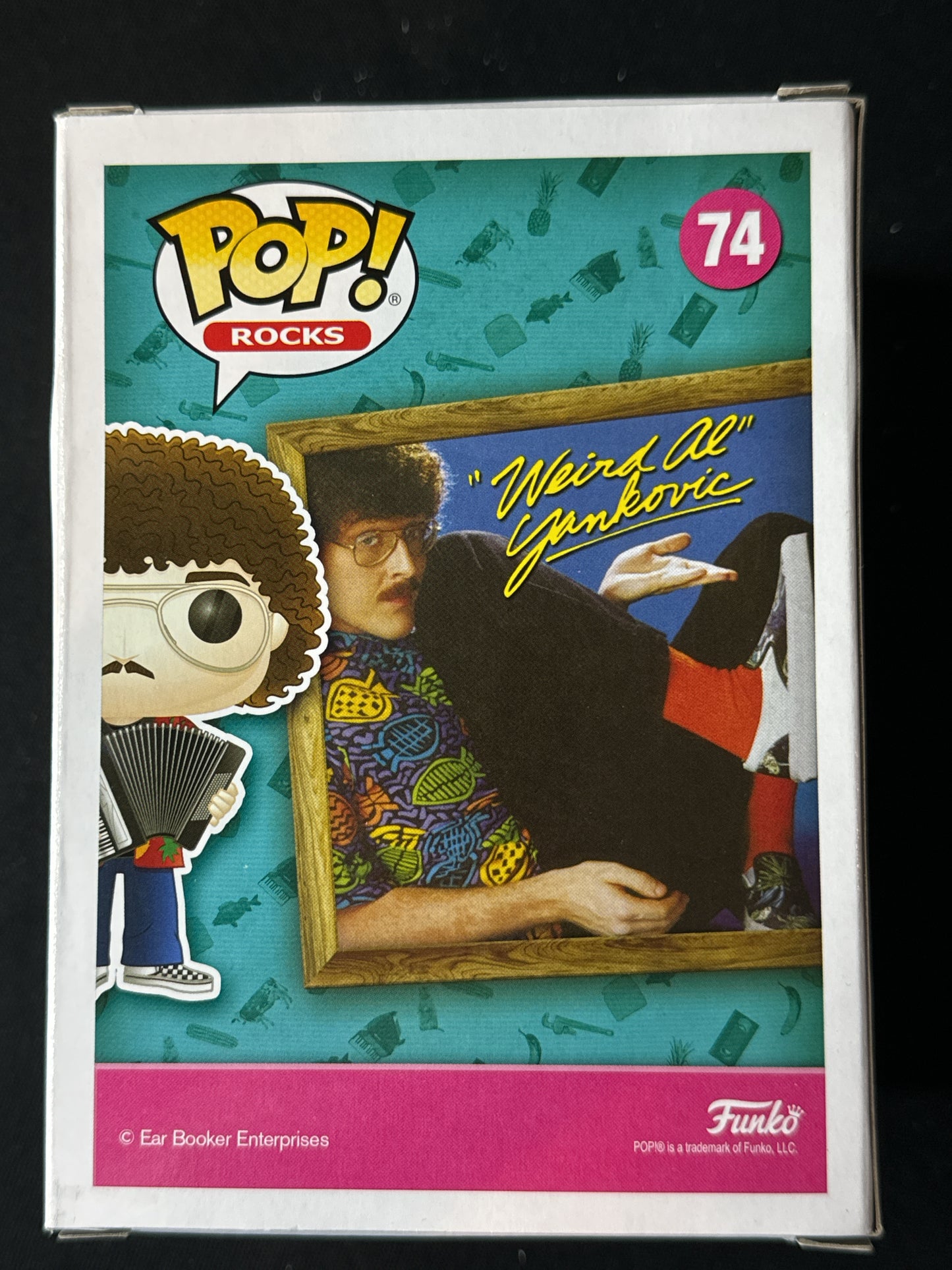 Funko Pop! Pop Rocks Weird Al Yankovic Vinyl Figure #74 New in Box