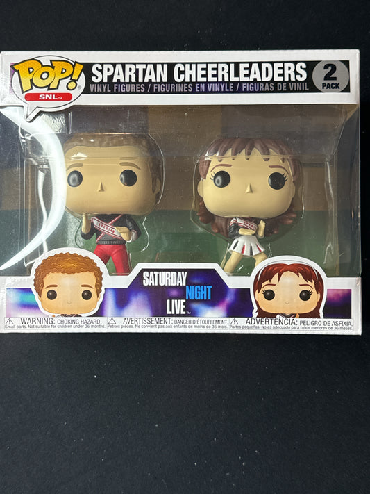 Funko Pop! Saturday Night Live SNL Spartan Cheerleaders Vinyl Figures 2-Pack New in Box