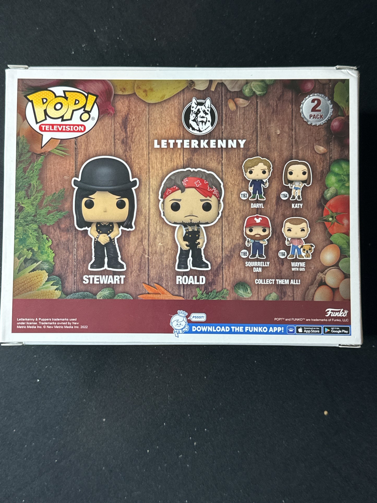 Funko Pop! LetterKenny Stewart & Roald Vinyl Figures 2-Pack GameStop Excl. New in Box